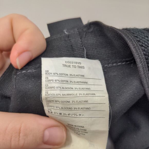 Volcom Men's Fitted Hat Black Size L/XL Embroidered Logo Cotton Blend - Picture 10 of 10